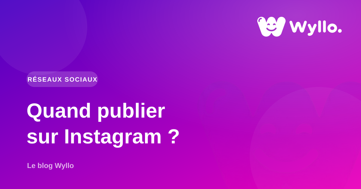 Quand publier sur Instagram quand on est un commerce local ?